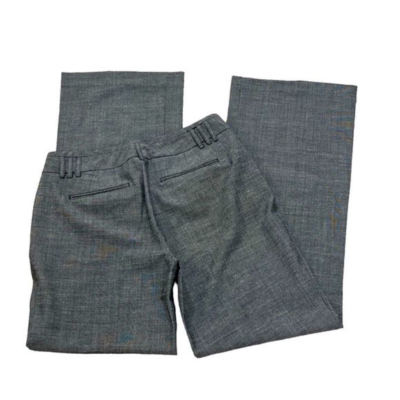 Express design studio grey charcoal check pattern size 8 stovepipe career - Picture 1 of 16